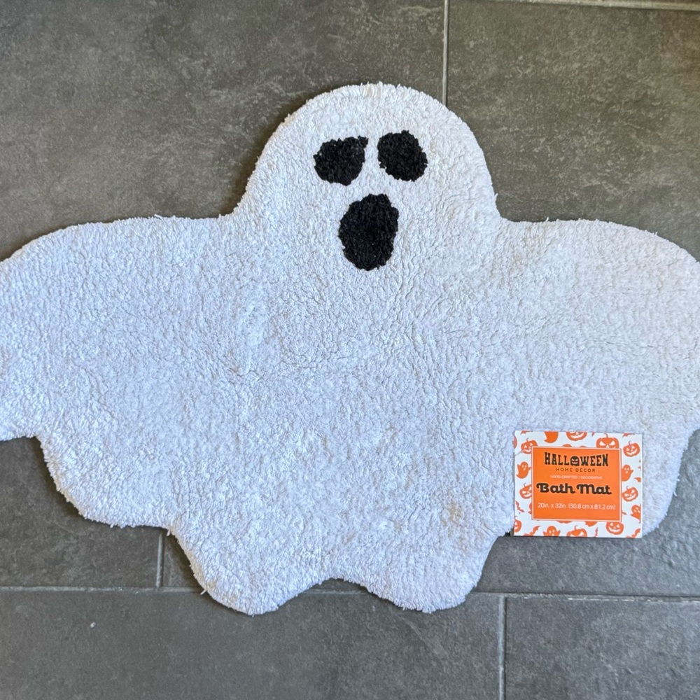 Ghost Bath Mat - White